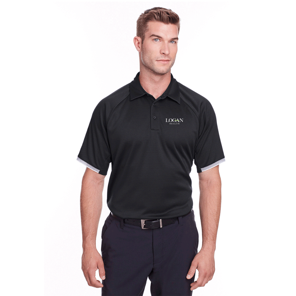 Men s Under Armour Performance Polo Logan Health Branded Merchandise